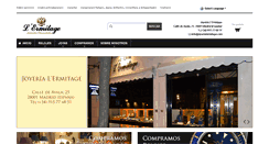 Desktop Screenshot of joyerialermitage.com